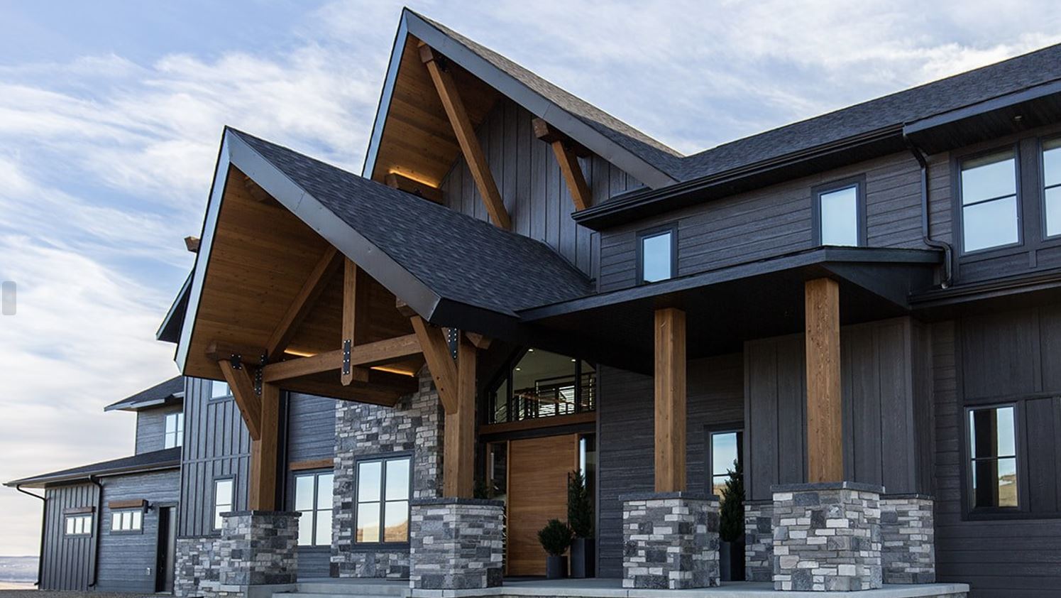 Schmuatz Front Entry - Face of Custom Homes