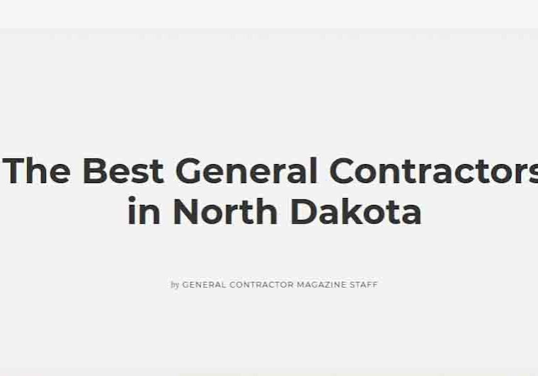 Best General Contractor - North Dakota